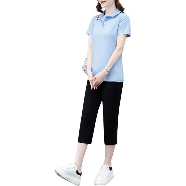 左岸 百搭舒适时尚简约休闲套装 女款