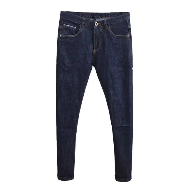 吉肯蒂 薄款潮牌弹力修身牛仔裤 男款