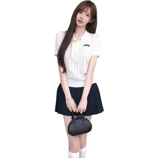 囍鱼少女 通勤简约舒适百搭裙装套装 女款