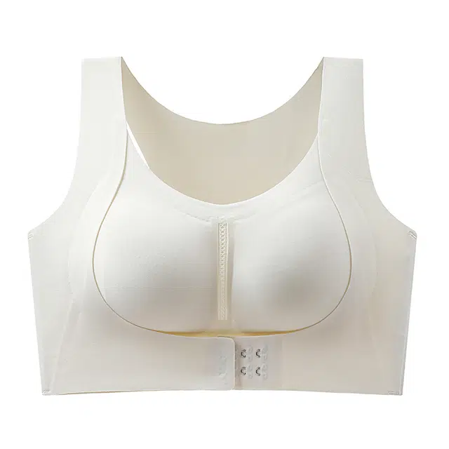 戴维诗 矫姿内衣女前扣小胸聚拢防下垂收副乳矫正驼背塑形美背运动文胸 女款