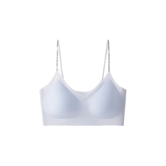 艾诗塔 夏季薄款无钢圈无痕小胸聚拢显大吊带裙专用抹胸文胸罩 女款