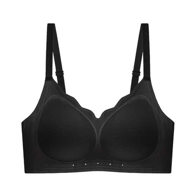 艾诗塔 夏季薄款无痕内衣小胸聚拢显大无钢圈防下垂纯欲风文胸 女款