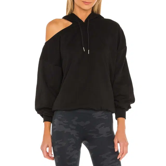 SUPERDOWN Marine Cut Out Hoodie
