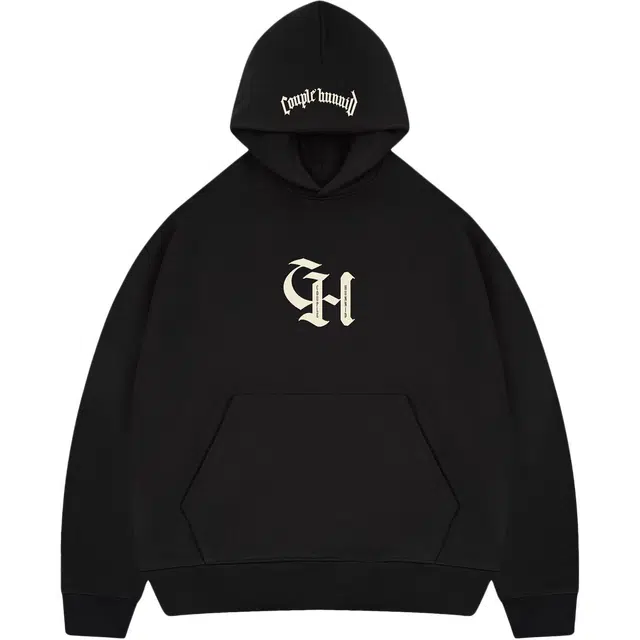 Couple Hunnid Gothic Logo Hoodie