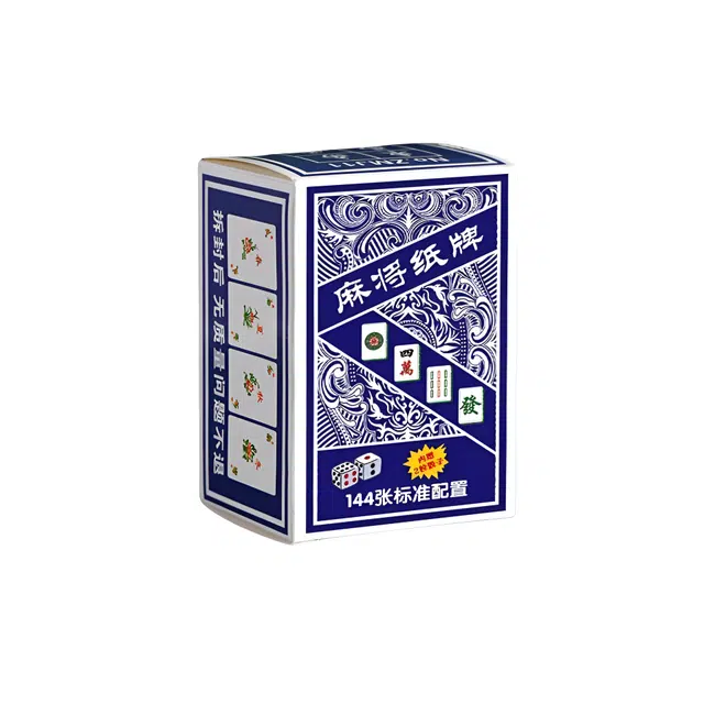 万格 加厚扑克牌家用旅行 纸麻将