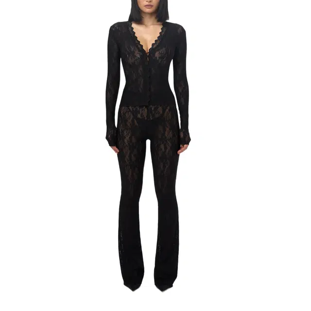 NAKED WARDROBE Bootcut Pant Lace