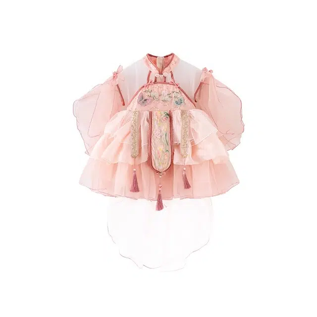 儿童款米囹儿童礼服 中国风