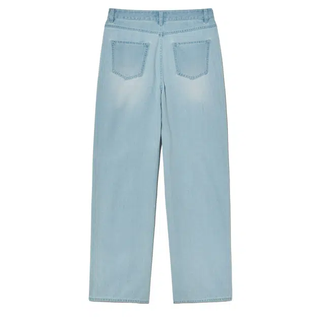 MARITHE FRANCOIS GIRBAUD W SUMMER WIDE DENIM PANTS