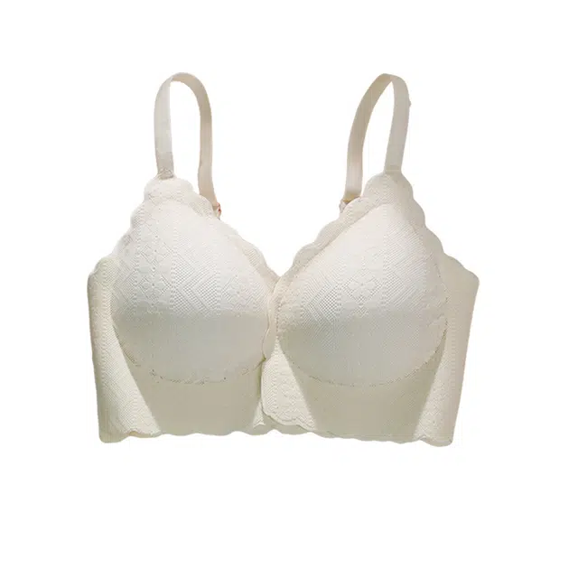 戴维诗 聚拢小胸无钢圈前扣上托防下垂无痕透气款文胸 女款