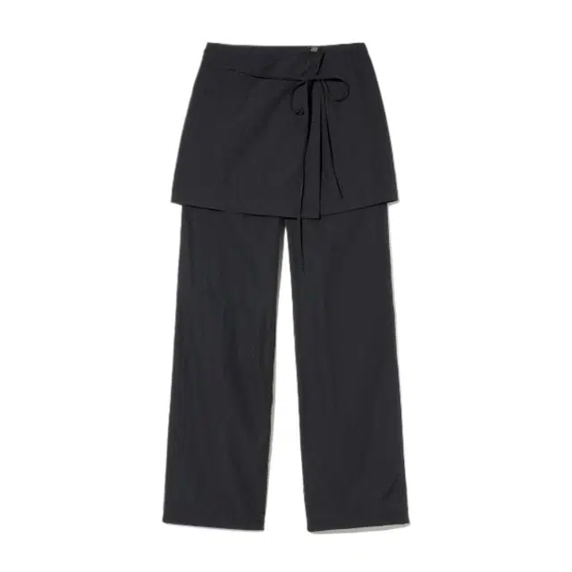MARITHE FRANCOIS GIRBAUD W LAYERED SKIRT PANTS light