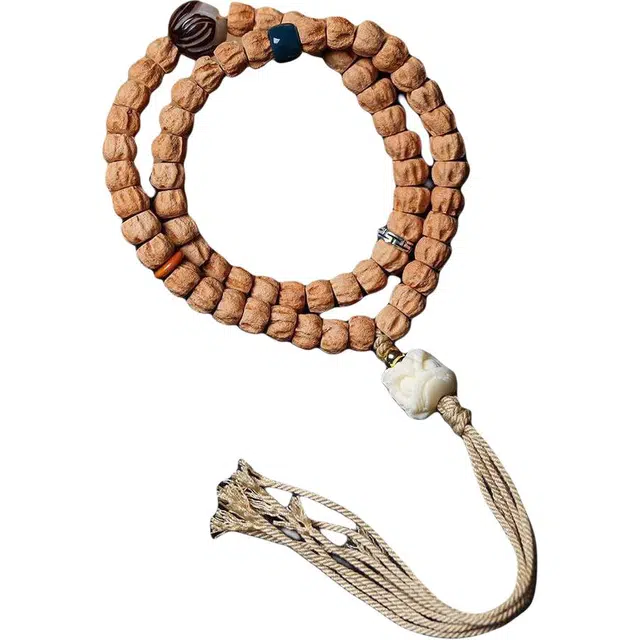 得笙陌 醒狮转运国潮新中式复古简约小众款#好运 柏香籽/百香籽 手串 男女同款情侣款