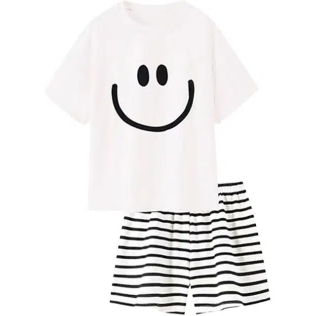 顶瓜瓜 透气休闲轻松舒适设计家居服睡衣套装 女款