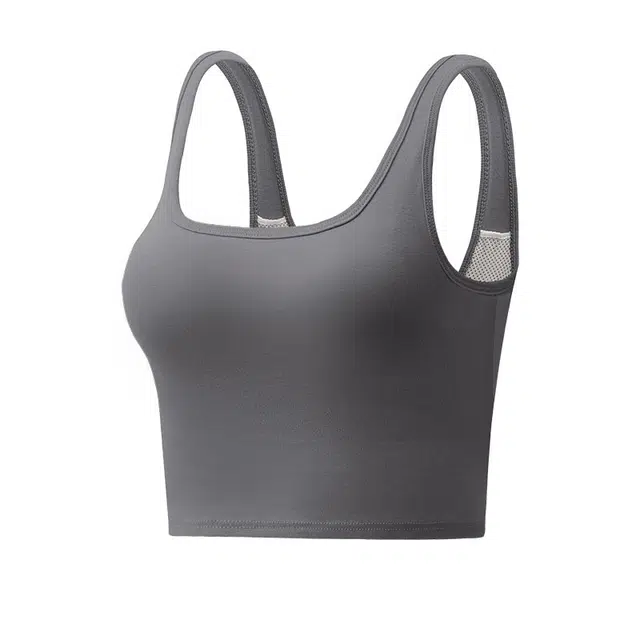都市丽人 透气肤美背固定简约风性感风小清新休闲文胸 女款