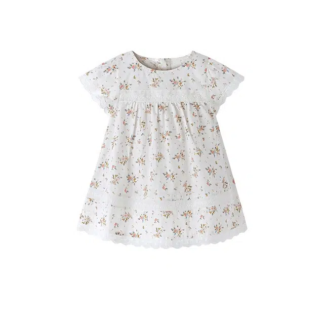 英氏连衣裙 舒适时尚简约短袖 婴幼童