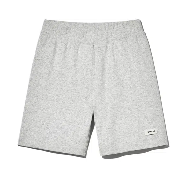 MARITHE FRANCOIS GIRBAUD W BASIC SLIM SHORTS light heather
