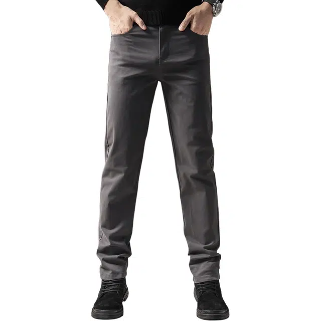 贵色 春秋季 城市机能多口袋商务透气直筒职场通勤潮流修身小脚显瘦长裤子休闲裤 修身 男女同款