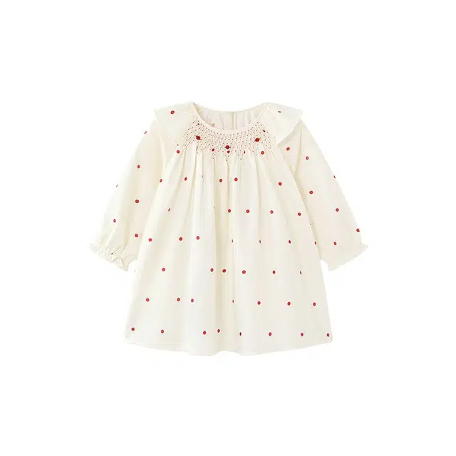 英氏连衣裙 圆领透气柔软 婴幼童