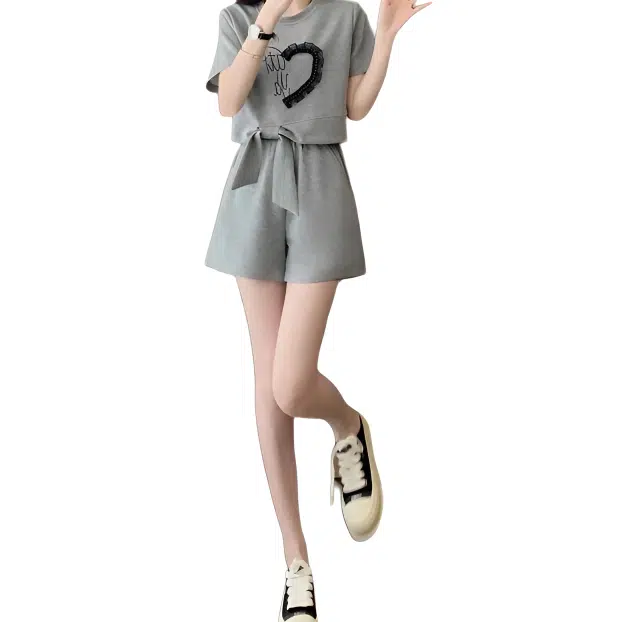 沐晓欣 百搭简约通勤时尚休闲套装 女款