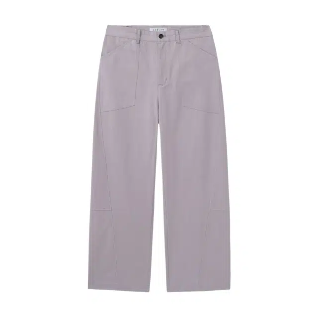 BESLOW TWIST SEAM FATIGUE PANTS LAVENDER