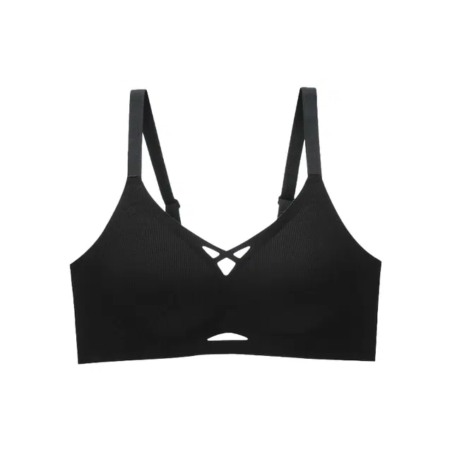 艾诗塔 小胸聚拢一片式无痕美背文胸夏薄款无钢圈收副乳防走光内衣 女款