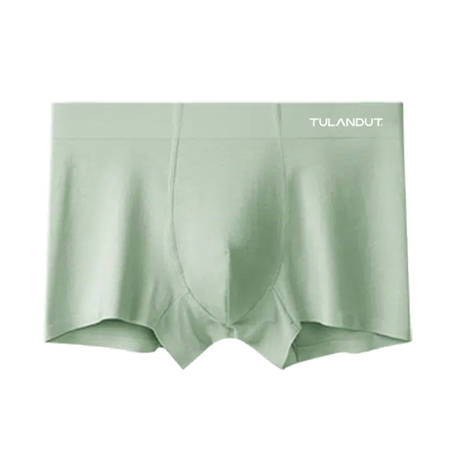 图兰朵 舒适透气抗菌无痕纯色无痕抗菌简约时尚高品质轻柔平角内裤 男款