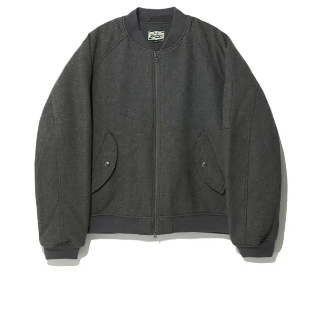 BESLOW WOOL MA-1 JUMPER MELANGE
