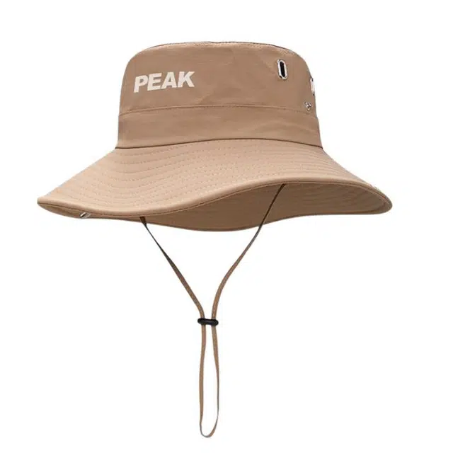 匹克 品牌标识 聚酯纤维 渔夫帽 男款 多色