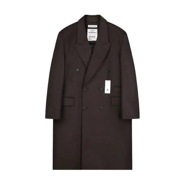 BESLOW 23FW OVERSIZED CASHMERE DOUBLE BREASTED COAT