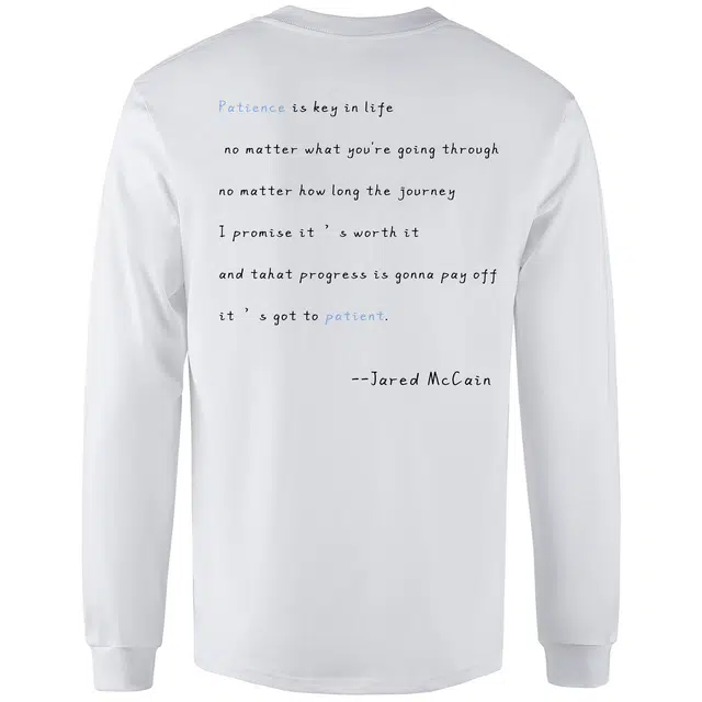 MOOTONAL "patience is key in life"T