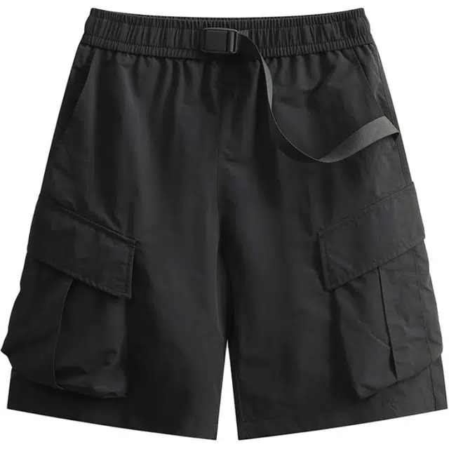 金盾 户外可选薄款多口袋工装休闲短裤 男女同款