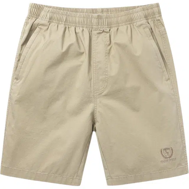 金盾 大裤衩纯棉运动宽松五分裤休闲短裤 男款