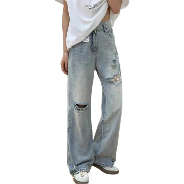 如续 百搭时尚气质复古优雅休闲裤 女款