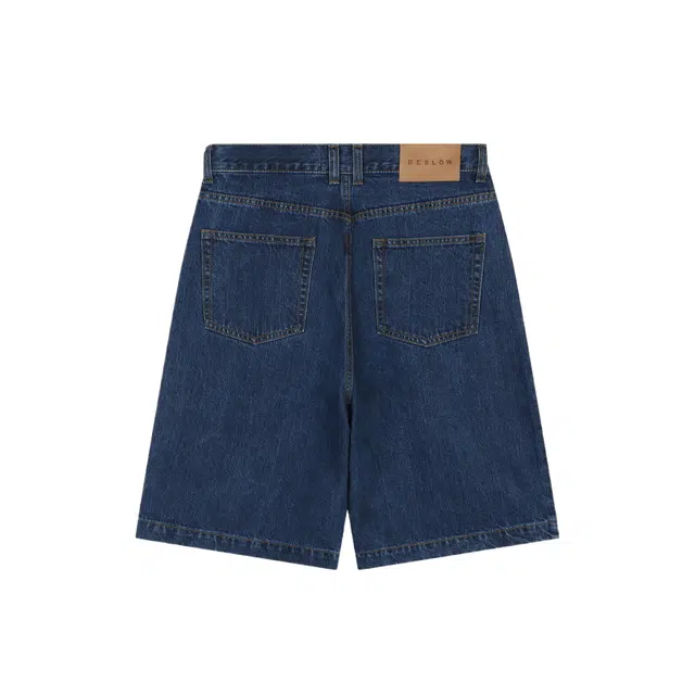 BESLOW DEEP ONE TUCK SHORTS CONE MILL