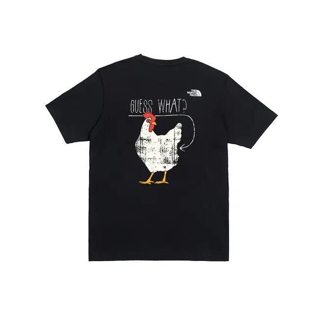 The North Face Fuzzy Chick Amber Graffiti Tee