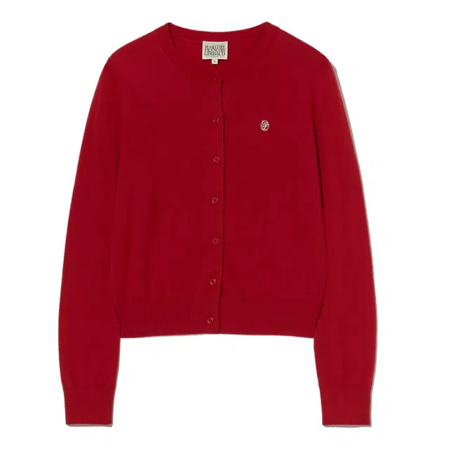 MARITHE FRANCOIS GIRBAUD SS25 W ROUND NECK CARDIGAN