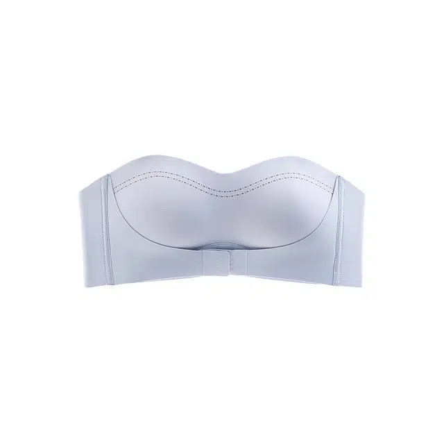 艾诗塔 吊带裙专用隐形无痕抹胸无肩带内衣女防滑前扣聚拢裹胸防走光文胸 女款