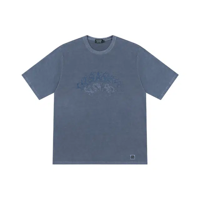 BESLOW FLAME APPLIQUE LOGO T-SHIRTS T
