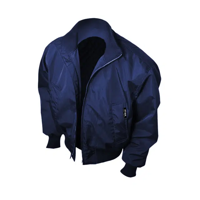 SUNSETMONENT Classic Collar Warm Cotton Jacket Navy