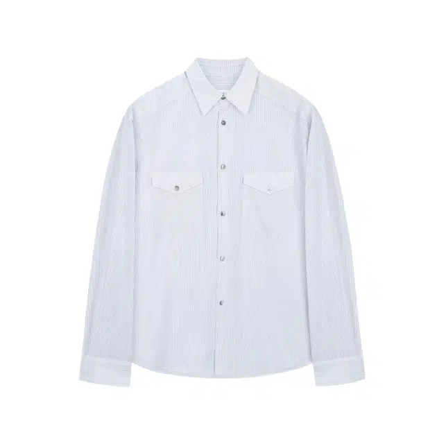 BESLOW STRIPE OFFICER SHIRT
