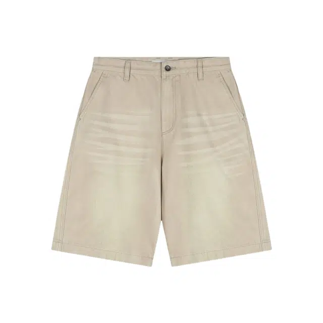 BESLOW WASHED DENIM SHORTS