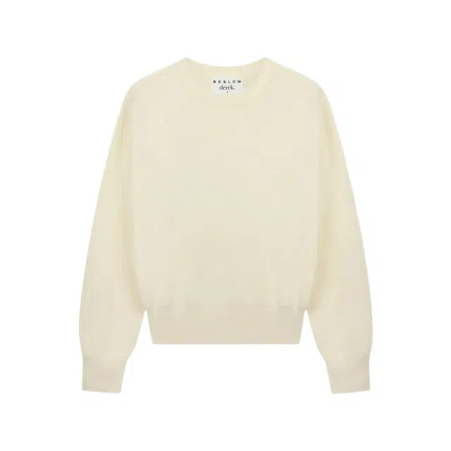 BESLOW OVERSIZED CREW NECK KNIT