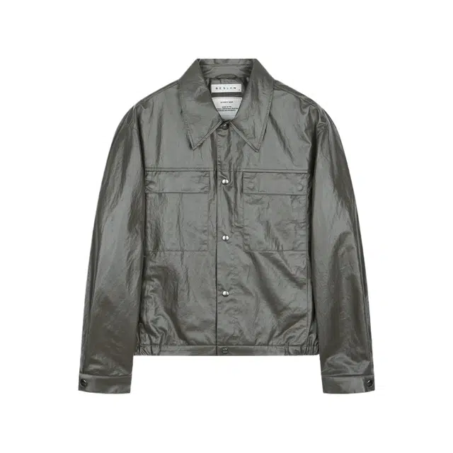 BESLOW COATED TRUCKER JACKET