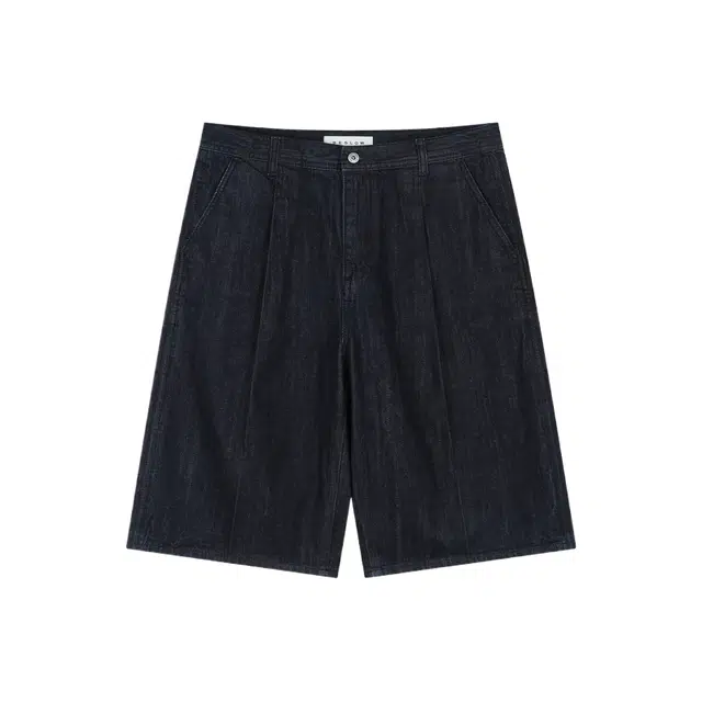 BESLOW WIDE FIT SELVAGE DENIM SHORTS INDIGO