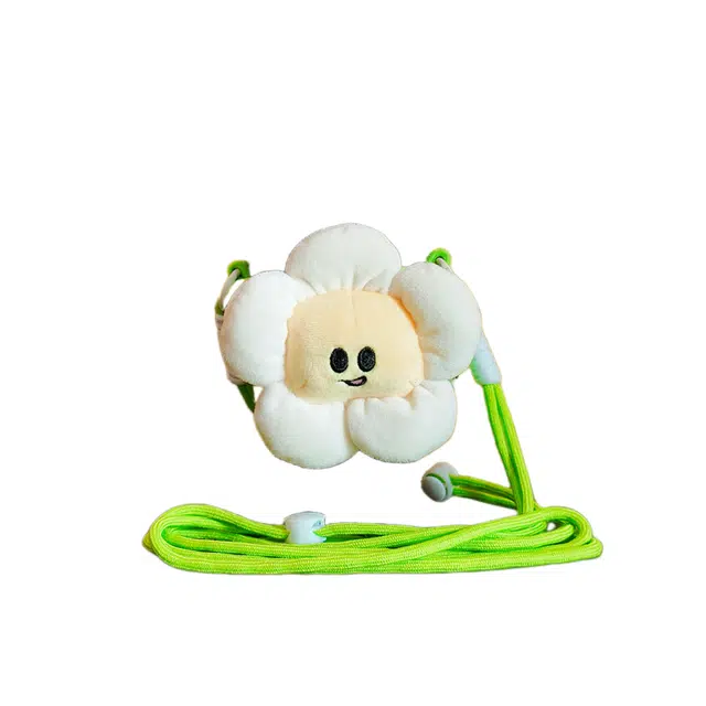 臻尚健儿宝 表情花朵毛绒杯套 可爱太阳光杯套 陪伴安抚 创意萌趣 玩偶周边