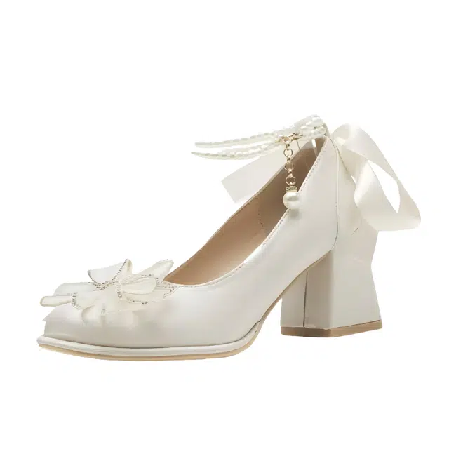 Shiwuxiang Champagne Heels