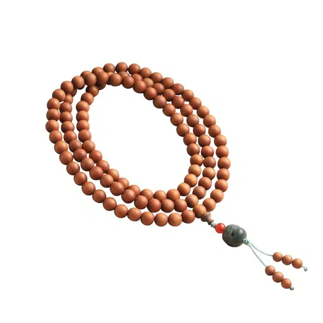 钵提 国风中式巴布亚菩提古风禅意多圈念珠#好运 芭比檀香 手串 男女同款情侣款