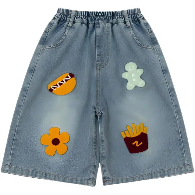 比比我 潮流百搭亲肤短裤 儿童款