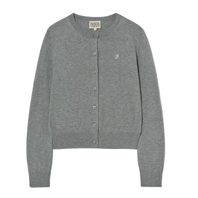 MARITHE FRANCOIS GIRBAUD SS25 W ROUND NECK CARDIGAN