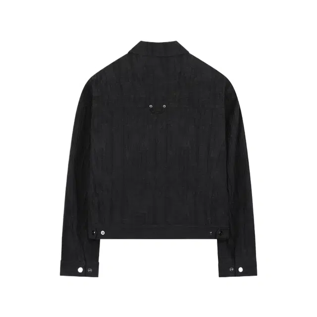 BESLOW WASHED LINEN JACQUARD WORK JACKET