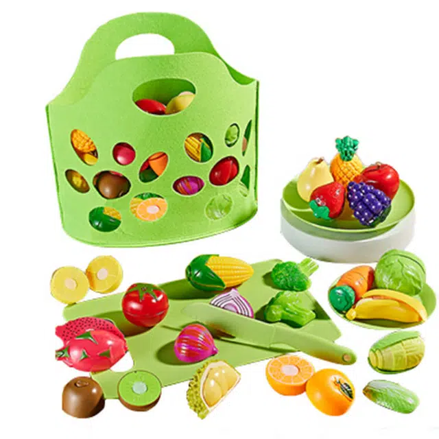 蓓臣 蒙氏安全果蔬厨房过家家 切切乐